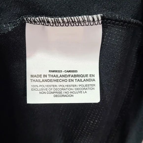 Nike Golf Women's NWT Dri-FIT Vertical Mesh Black Polo Shirt Size Large - Picture 10 of 11